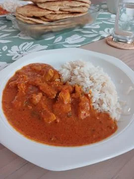 Butter chicken Stock Photos