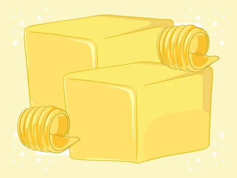 Butter Concept Illustration Stock Illustration
