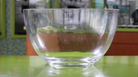 Butter cubes In the Bowl Stock Footage 45607976