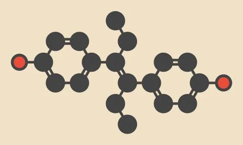 Butter flavouring molecule Stock Illustration