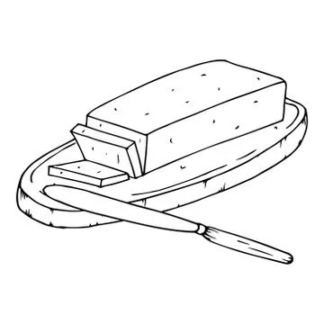 Butter icon. Stock Illustration