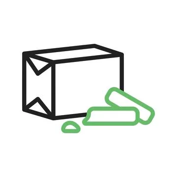 Butter Icon Image. Stock Illustration