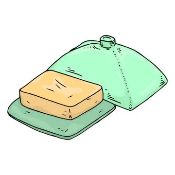 Butter Stock Illustration