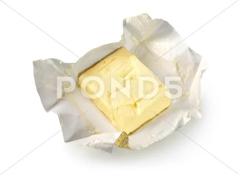 Butter isolated (path) Stock Photos