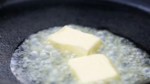Butter-pan 0015 Stock Footage 90464672