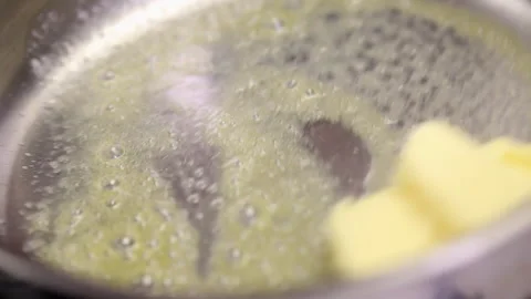 Butter in Pan 1 Stock Footage 280113044