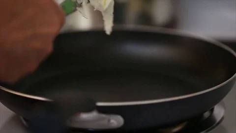 Butter in Pan Video stock 75212257