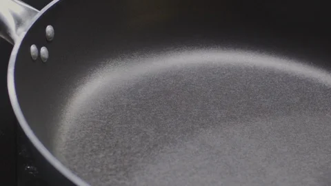 Butter in the pan Stock Footage 98300114