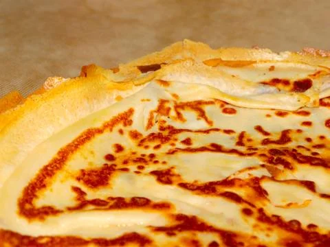 Butter pancake Stock Photos