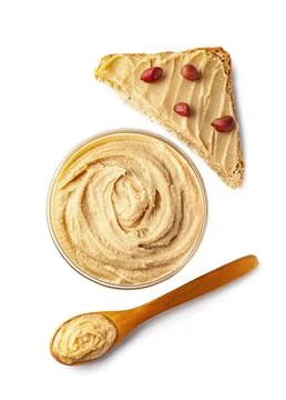 Butter of peanuts Stock Photos