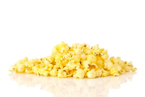 Butter popcorn Stock Photos