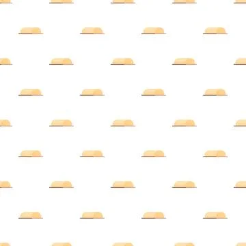 Butter stick abstract pattern on white background Stock Illustration