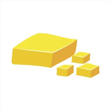 Butter. vector illustration on a white background Stock Illustration