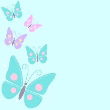BUTTERFLIES 01 Stock Illustration