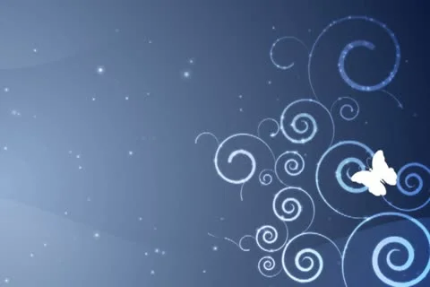Butterflies Blue Background 01 Video stock 10875020