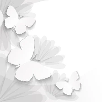 Butterflies design Stock Illustration