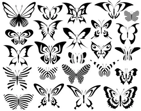 Butterflies Illustrazione stock