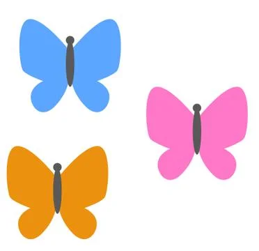 Butterflies Stock Illustration