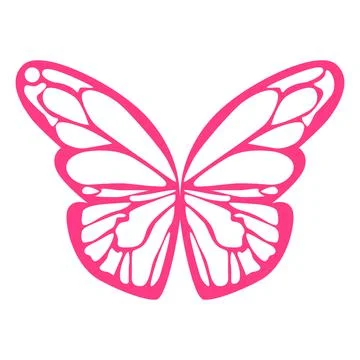 Butterflies spring, Easter black silhouettes. Earrings cut files templates on Illustrazione stock
