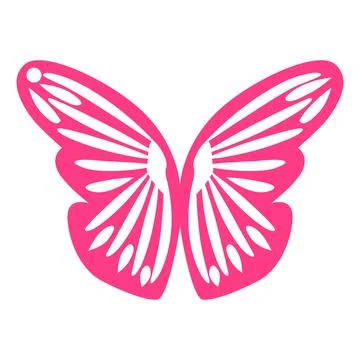 Butterflies spring, Easter black silhouettes. Earrings cut files templates on Illustrazione stock