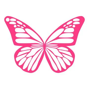 Butterflies spring, Easter black silhouettes. Earrings cut files templates on イラスト素材