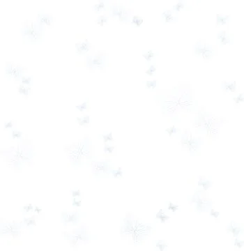 Butterflies White Seamless Pattern Illustrazione stock