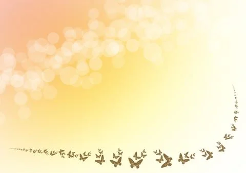 Butterfly abstract background Stock Illustration