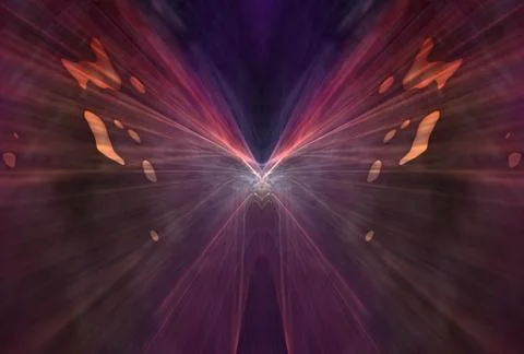 Butterfly abstract Stock Illustration