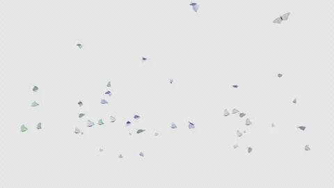 Butterfly on alpha channel Stock Footage 280730585