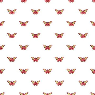 Butterfly archippus sangaris pattern seamless Illustrazione stock