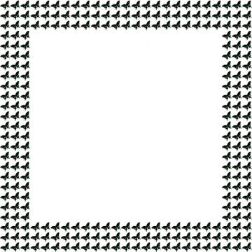 Butterfly backgorund Stock Illustration