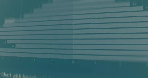 Butterfly chart comparing two sets of data Stock Footage 321755925