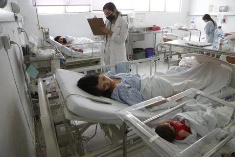 'Butterfly Code', a protocol for mothers who lost their baby in Mexico, Guadalaj 스톡 사진