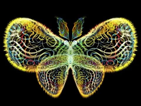 Butterfly Design Stock Illustration
