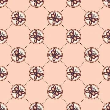 Butterfly design style Illustrazione stock