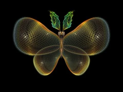 Butterfly Elements イラスト素材