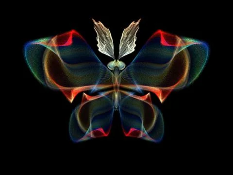 Butterfly Elements イラスト素材