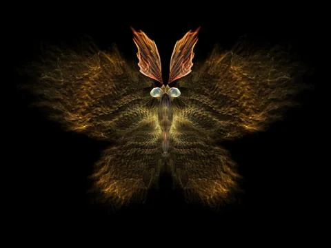 Butterfly Elements 스톡 일러스트