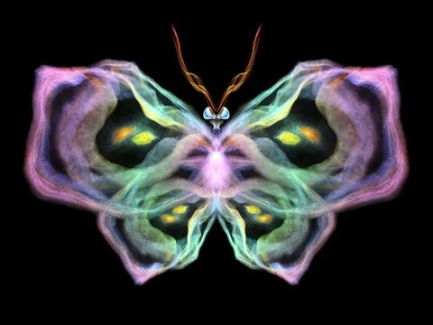 Butterfly Elements Stockillustratie