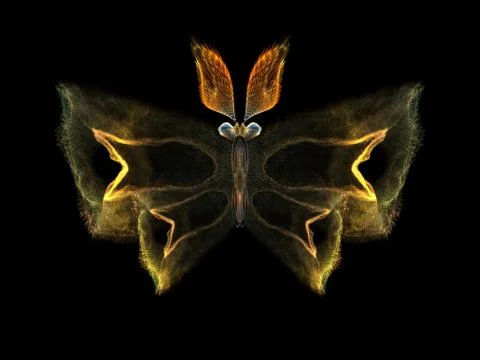 Butterfly Elements Stockillustratie