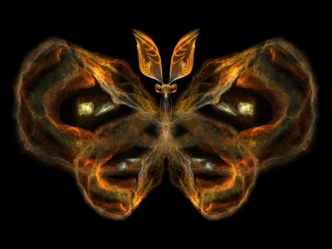 Butterfly Elements Stockillustratie