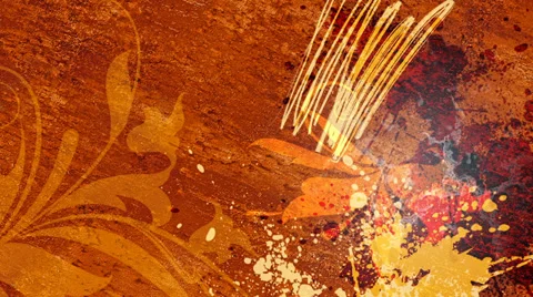 Butterfly Grunge Stock Footage 33730012