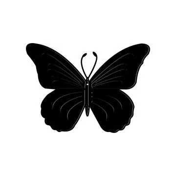 Butterfly icon Stock Illustration