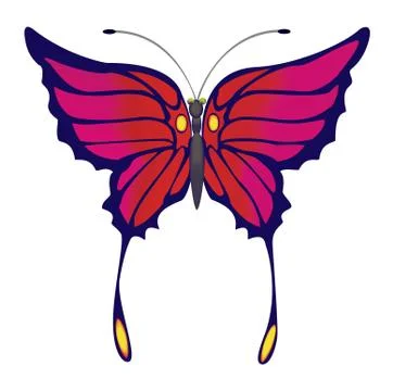 Butterfly. Stock Illustration