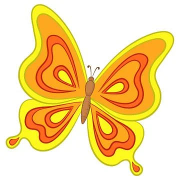 Butterfly Illustrazione stock