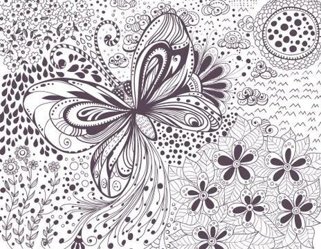 Butterfly Stock Illustration