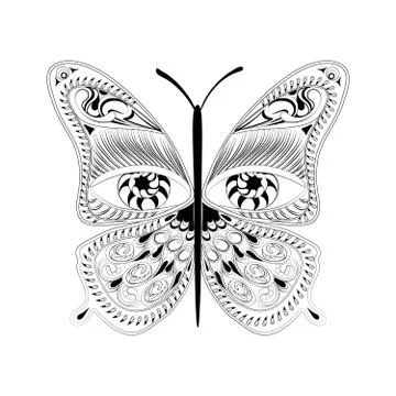 Butterfly Illustrazione stock