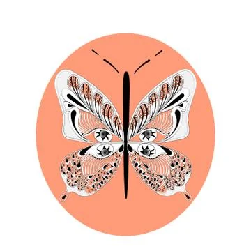 Butterfly Illustrazione stock