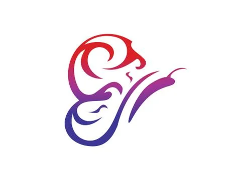 Butterfly illustration Stock Illustration