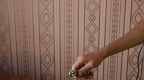 Butterfly knife in hand Stock Footage 68205400